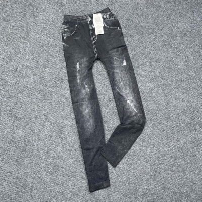 B7188外贸新款女个性仿牛仔打底裤可外穿舒适弹力紧身裤美体裤