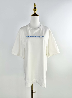 C3209夏季新款前后印花个性潮T恤青少年宽松短袖全棉舒适上衣