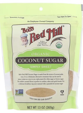 美国Bob's Red Mill Coconut Sugar红磨坊椰子糖粉烘焙椰子花糖