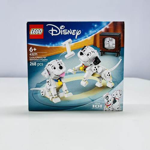 （全新）LEGO乐高迪士尼系列43271 101 忠狗幸运星和佩妮儿童拼搭