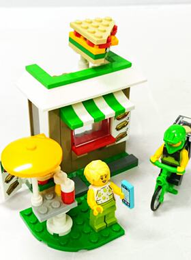 （二手）LEGO乐高40578三明治店 促销系列男女益智拼搭积木