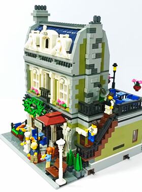 （二手）LEGO乐高10243巴黎人餐厅街景创意百变系列儿童益智