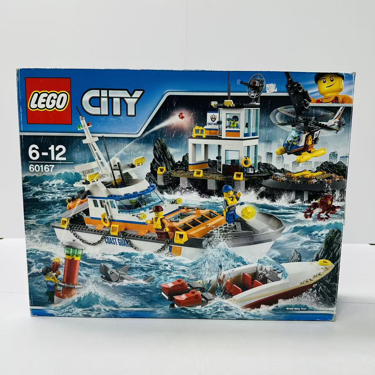 （二手）LEGO乐高 60167 城市系列CITY 海岸警卫队总部 现货