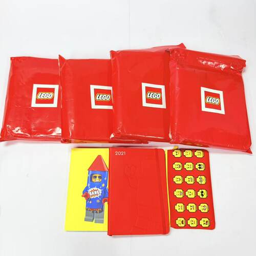 （全新）乐高逢考必过文具礼包四件套儿童积木玩具