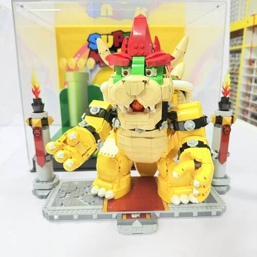 （二手）LEGO乐高71411强大的酷霸王超级马里奥系列儿童积木拼插