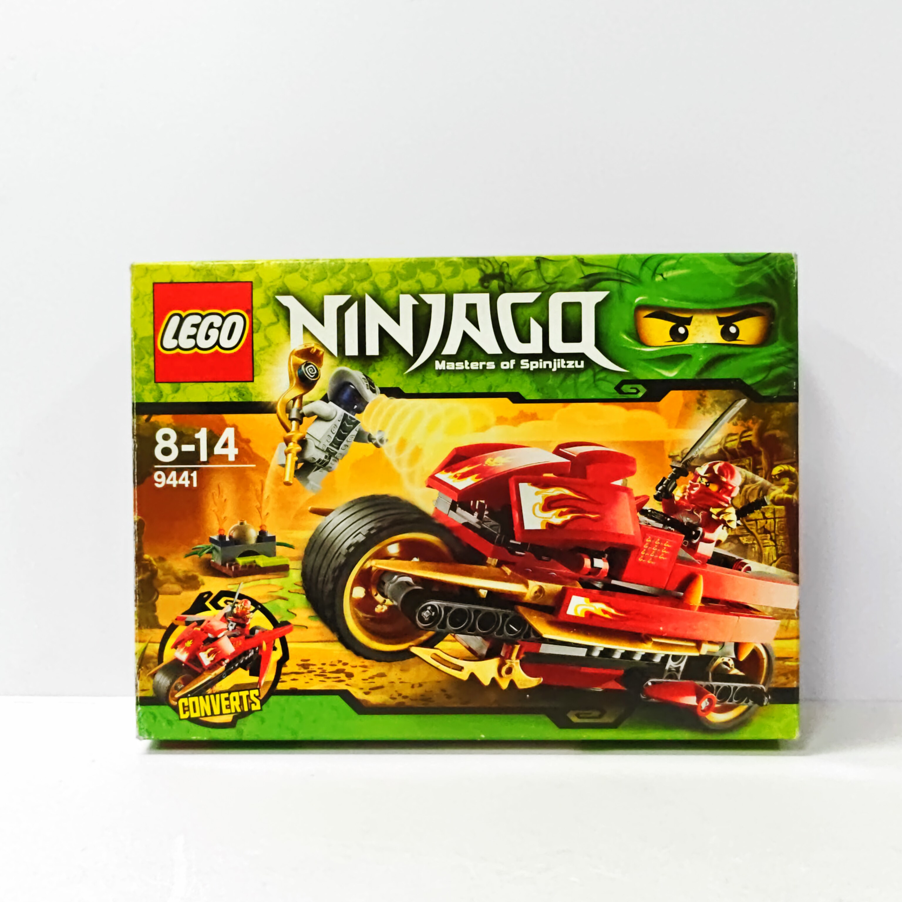 （二手）乐高lego幻影忍者系列9441蛇怪绝版收藏图片