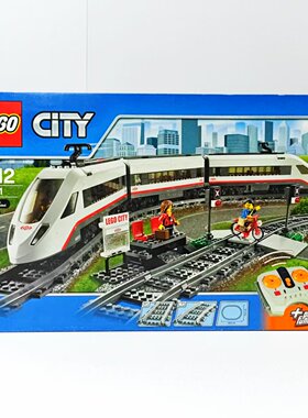 （二手）乐高 LEGO 电动遥控火车 城市 高速客运列车60051