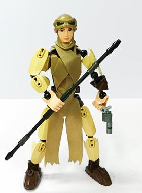 （二手）LEGO 75113 乐高积木 星球大战人偶 原力觉醒 雷伊 rey