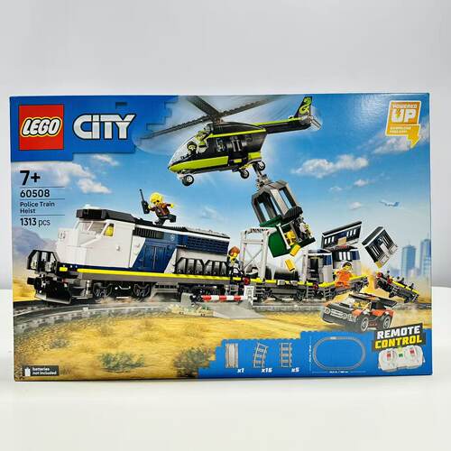 （全新）LEGO乐高城市系列60508警匪大追击列车拼搭玩具