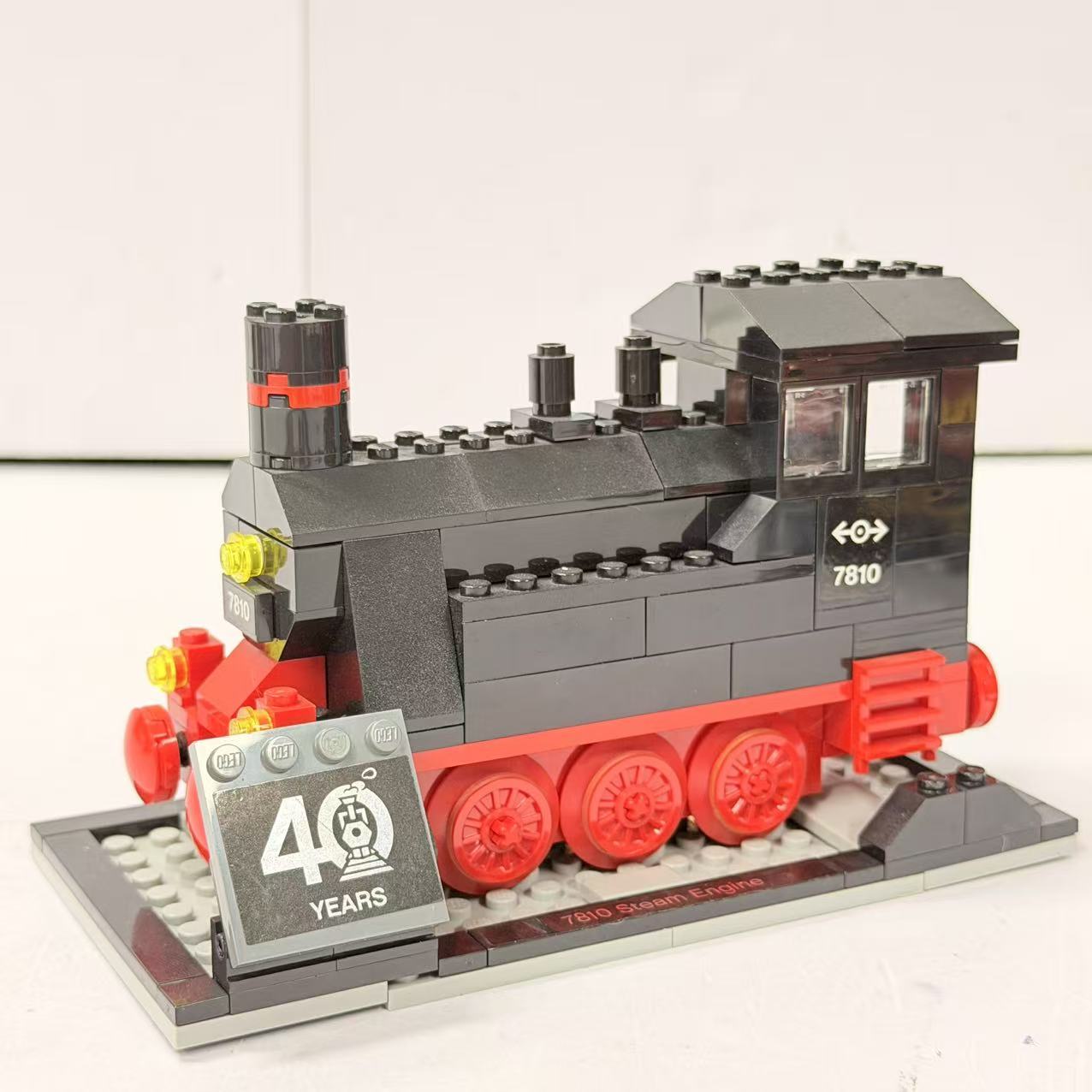（二手）LEGO乐高40370火车头40周年限定收藏款积木玩具礼物图片