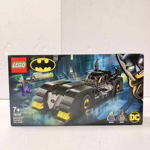 （二手）LEGO乐高男孩积木超级英雄DC76119蝙蝠侠战车之追捕小丑