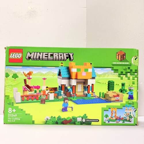 （二手）乐高LEGO我的世界21249 建造箱 4.0 Minecraft积木玩具