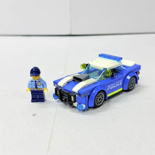 （二手）LEGO乐高60312城市组警车男孩拼装积木儿童益智玩具