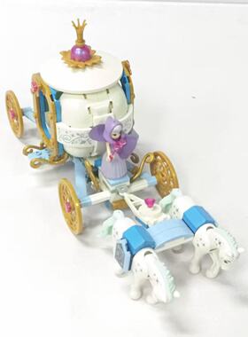 （二手）LEGO乐高43192南瓜马车灰姑娘仙蒂的皇家马车 益智拼搭