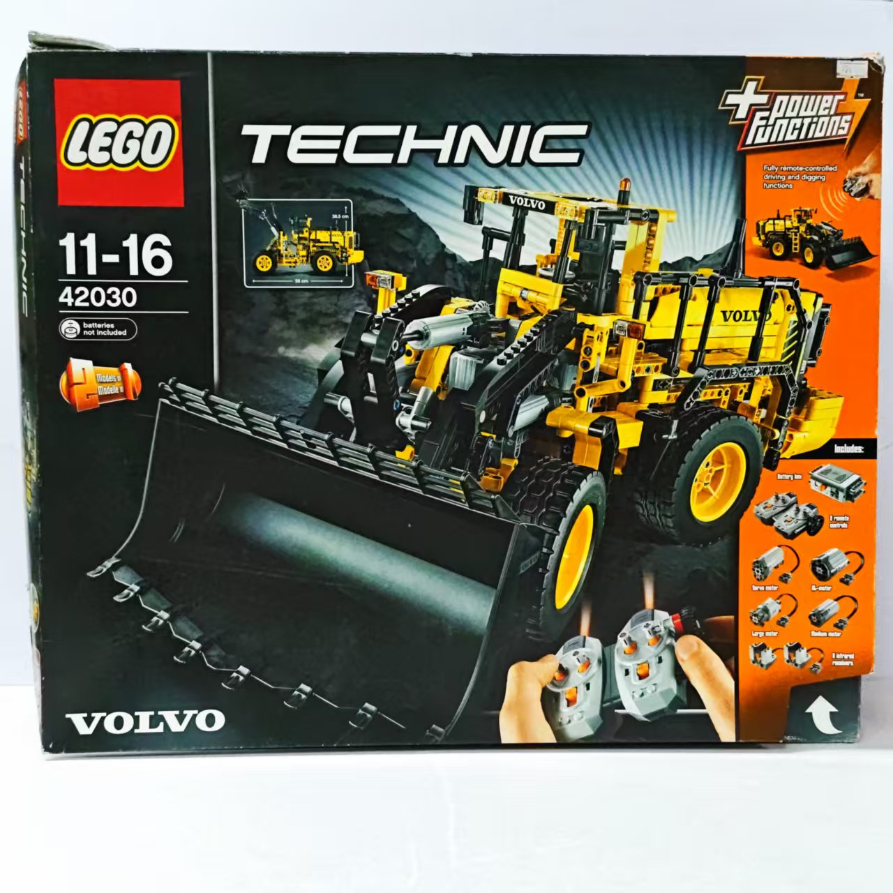 （二手）LEGO乐高 积木玩具 42030科技机械系列 沃尔沃轮式挖掘机