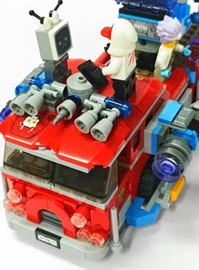 （二手）LEGO乐高幽魂秘境系列70436鬼怪幽灵火焰卡车3000 拼装