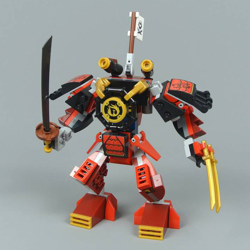 2019新品乐高lego幻影忍者系列70665武士x机甲小颗粒拼插积木玩具