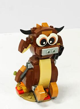 （二手）LEGO 40417 乐高积木玩具 中国年 生肖牛 牛年限定