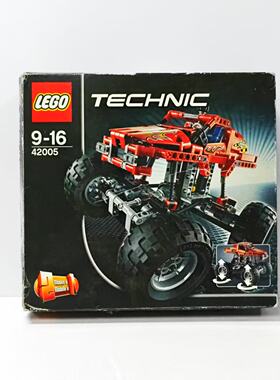 （二手） LEGO乐高 机械组 42005 大脚越野车巨轮卡车 拼插积木