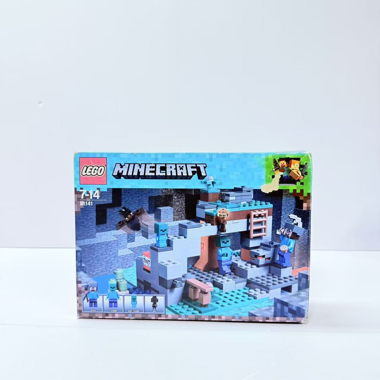 （二手）乐高LEGO 我的世界MINECRAFT系列 21141 僵尸洞 儿童积木图片