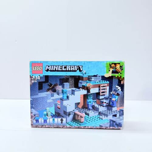 （二手）乐高LEGO 我的世界MINECRAFT系列 21141 僵尸洞 儿童积木