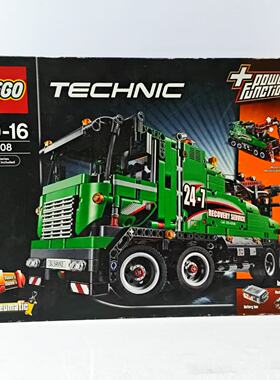 （二手）正品LEGO 42008 乐高科技机械系列 搬运救援卡车绝版积木