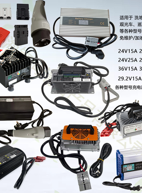 凯驰BD50/50C洗地机24V36V48V充电器爱瑞特叉车观光车扫地机