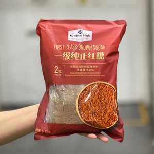 山姆代购一级纯正红糖 500gx2 原蔗古法熬制 浓郁香甜超市会员店