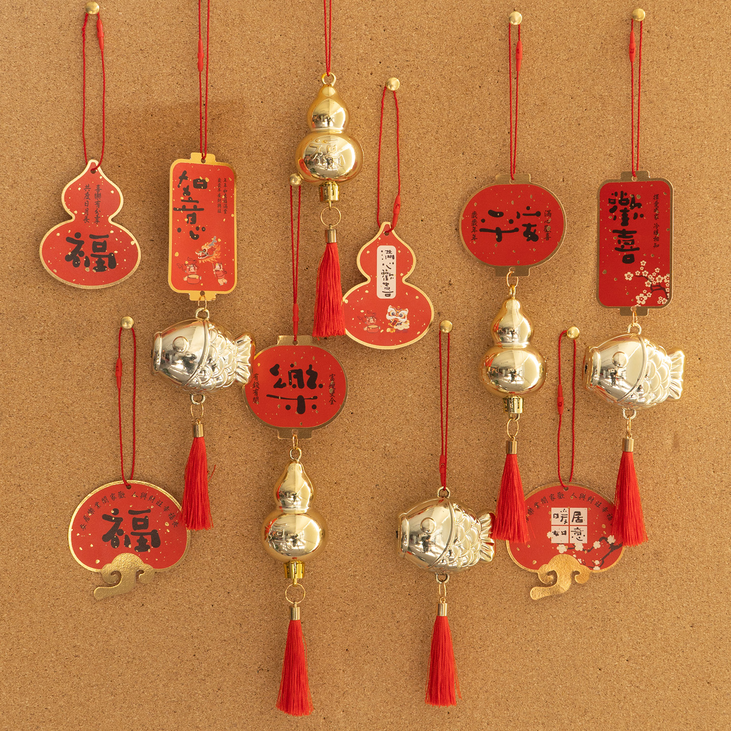 亨勒新年装饰葫芦挂件春节布置