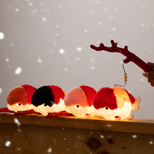 2026新年灯笼儿童手提发光金鱼灯过年春节花灯马年古风锦鲤成品