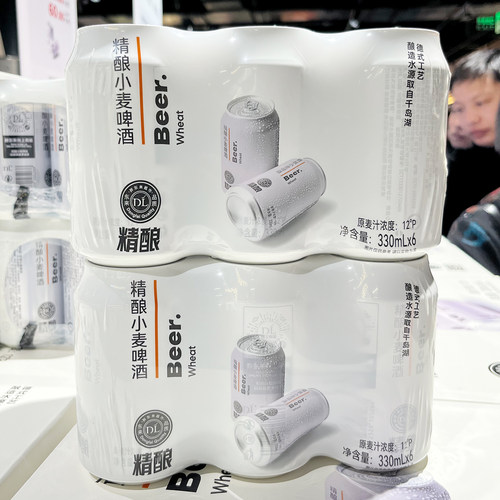 胖东来精酿小麦啤酒330ml