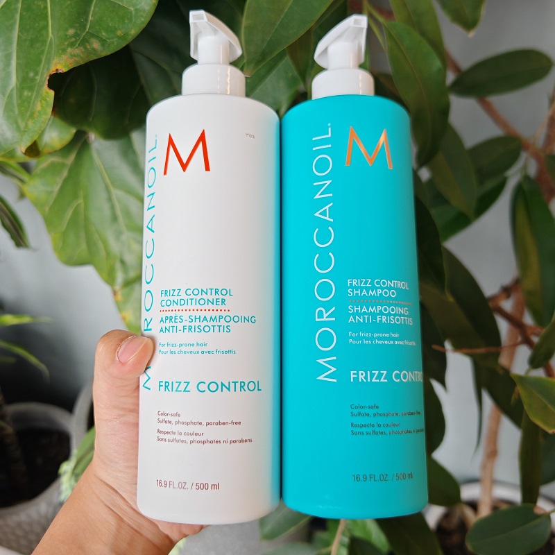 直邮Moroccanoil摩洛哥油顺滑抗毛躁洗发水护发素 500ml洗护套盒