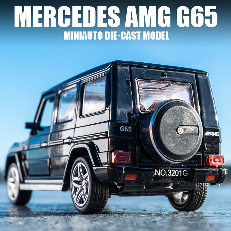 奔驰大G合金仿真越野车汽车模型