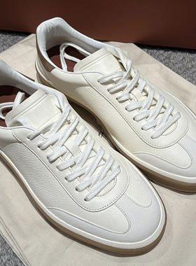 经典LP德训鞋真皮小白鞋男款增高级感时尚休闲板鞋百搭女士老钱风