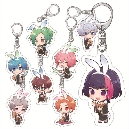 B-PROJECT 亚克力钥匙扣 释村帝人 爱染健十 长和南 亚克力挂件