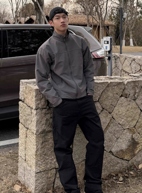 Light Weight新款鸟加硬汉夹克男防风防水透气冲锋衣户外休闲外套