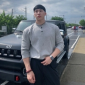 Light Weight显壮宽肩重磅加绒亨利领250g长袖 健身运动休闲t恤男