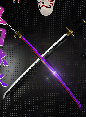 赛博朋克2077 热能武士刃木刀 发光玩具大号光剑模型训练cos道具