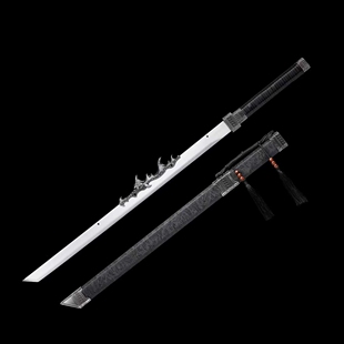 斩神星辰刀铁碎牙中国唐刀剑唐横猛钢手工一体防身冷兵器未开刃