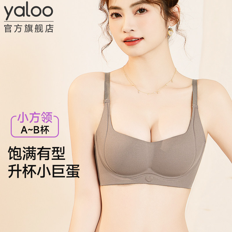 小胸聚拢显大内衣女性感无钢圈文胸收副乳防下垂上托美背胸罩无痕