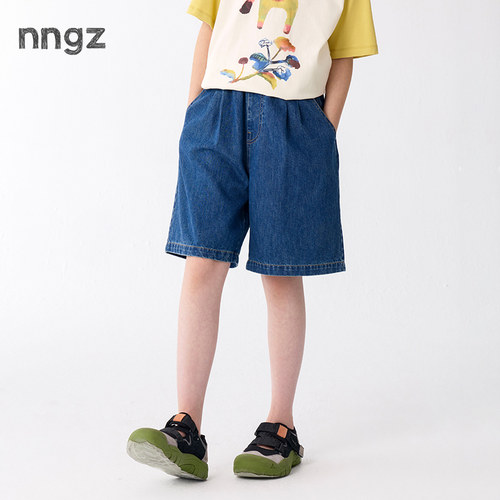 NNGZ2026夏季新款女童牛仔短裤基础百搭儿童五分牛仔裤童装休闲裤