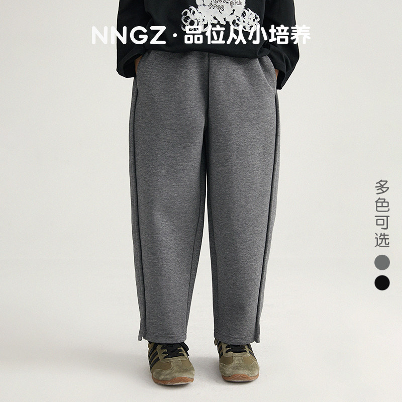NNGZ空气层女童运动裤秋季新款儿童休闲卫裤宽松百搭童装小脚裤子