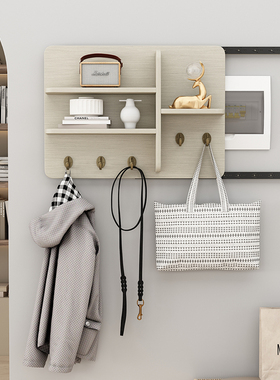 电表箱遮挡装饰画衣帽钩免打孔网红空开遮丑神器配电箱挂画置物架