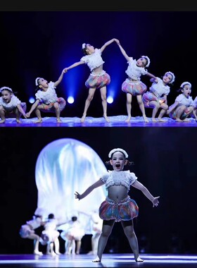 女哇！好奇妙呀啊演出服中国舞蹈