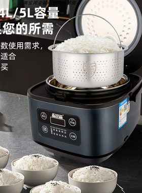 半球电饭煲低糖饭米汤分离脱糖