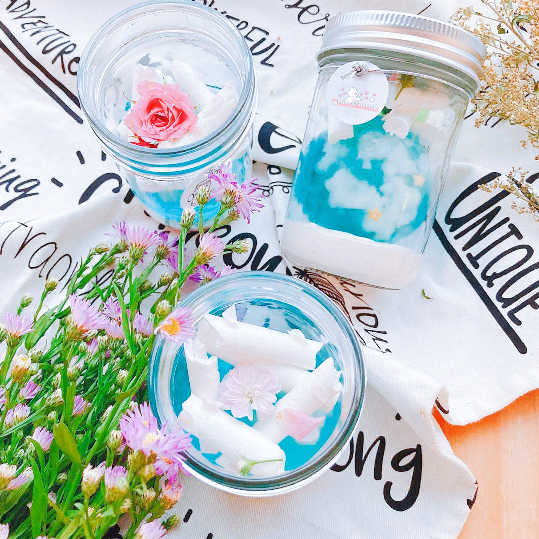 masonjar甜点罐无铅带盖玻璃密封罐蜂蜜瓶果酱燕窝可蒸煮玻璃瓶