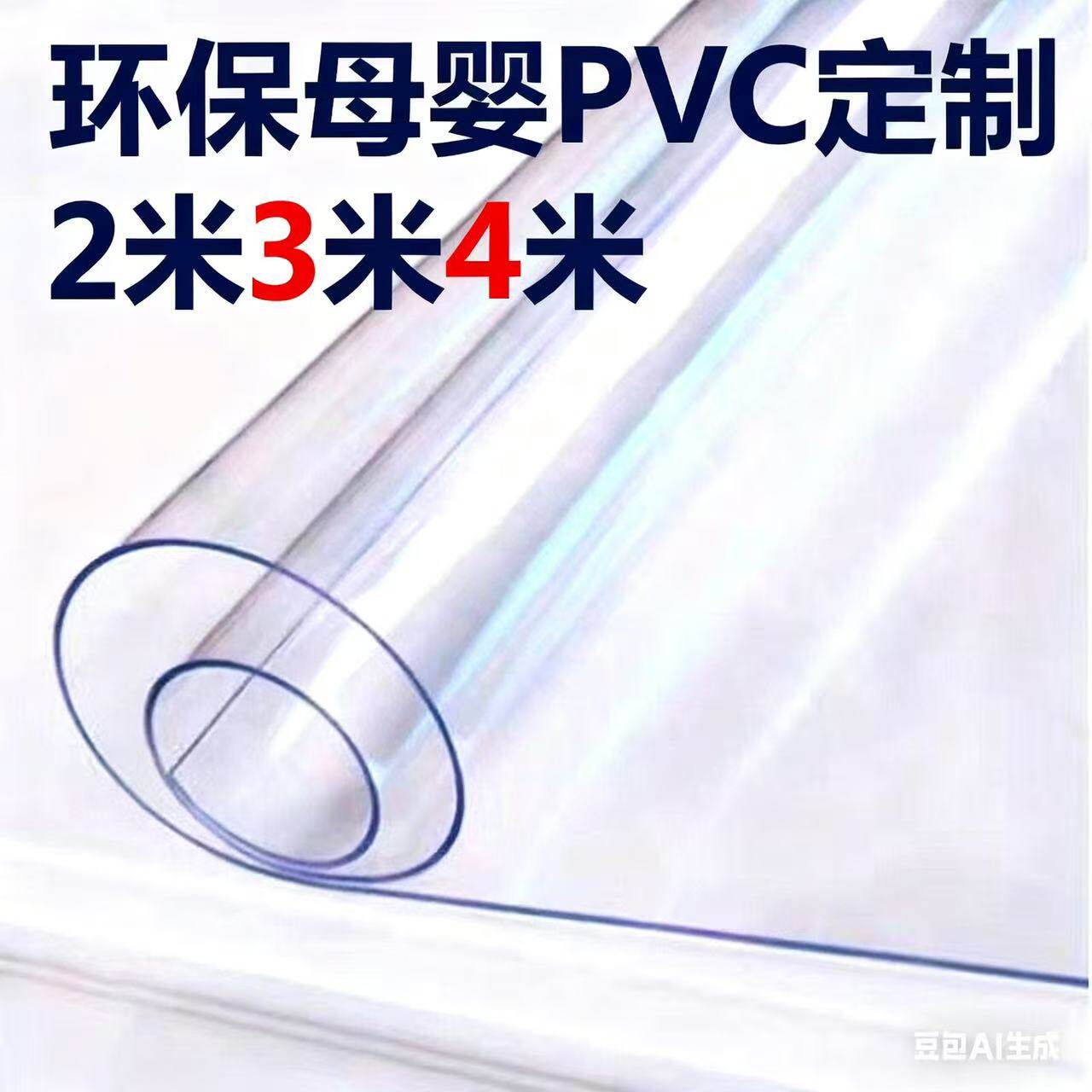 工厂特价1.4米*3米VC防烫防滑桌垫地垫保护膜软玻璃透明塑料桌布