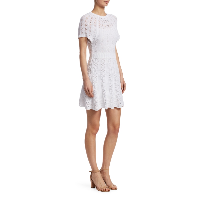 RED Valentino »ªÂ×ÌìūŮװë֯¶ÌÐäÁ¬ÒÂȹ¡¾ËÄÕÛ¡¿