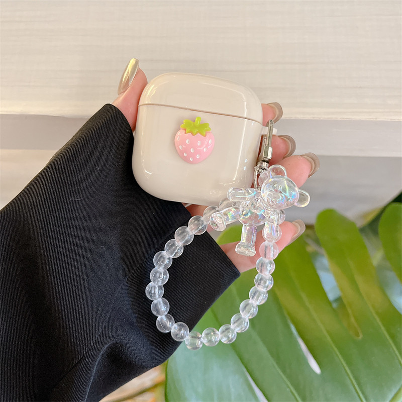 适用华为FreeClip2保护壳T0027耳夹耳机套freeclip2米白clip2 freeclip 2代新款可爱