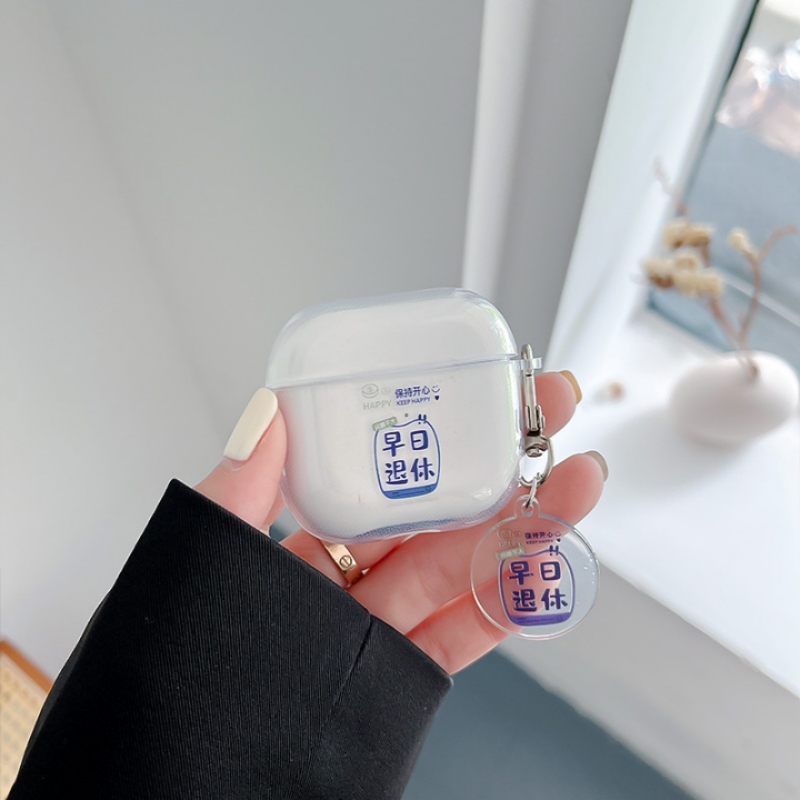 适用于苹果airpods4降噪版保护壳AirPods4代耳机套airpods四代4代air4软壳